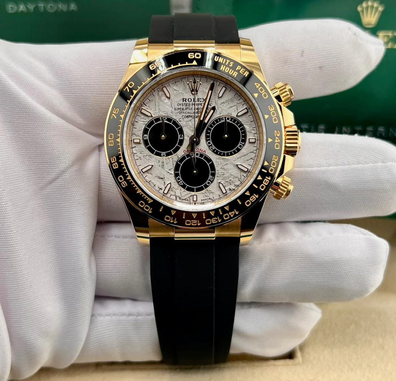 Rolex Daytona Meteorite Dial Full Set like new 126518LN