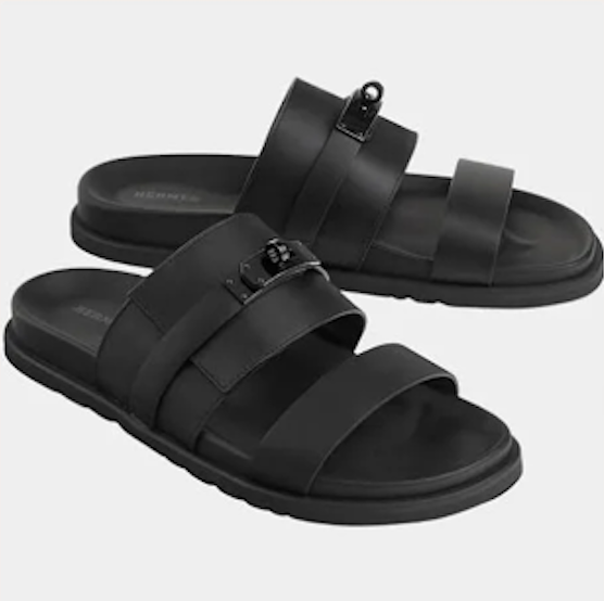 Hermès Hermes Jackson Sandal All Black