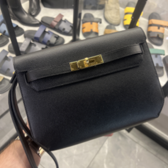 Hermès Black Epsom depeche