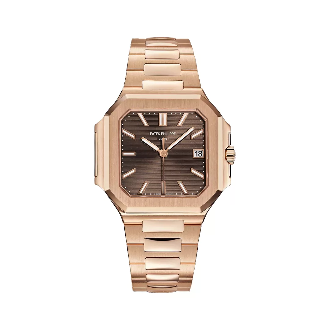 Patek Philippe Cubitus 7128:1R-001 Rose Gold Brown Dial 40mm Men’s Watch