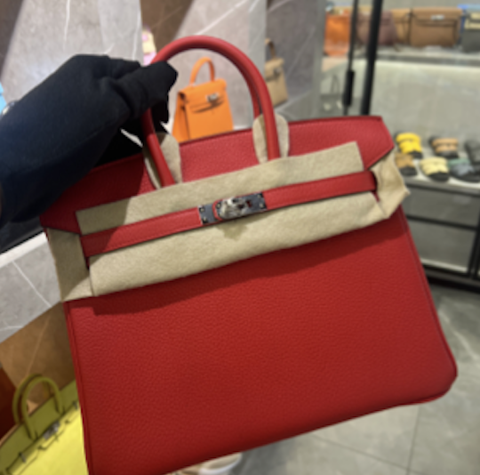 Hermès Birkin 25 rouge de coeur