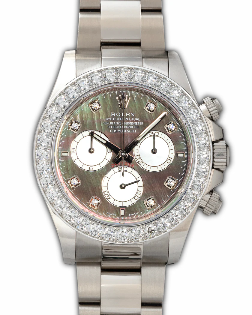Rolex Daytona Mother Of Pearl And Diamond