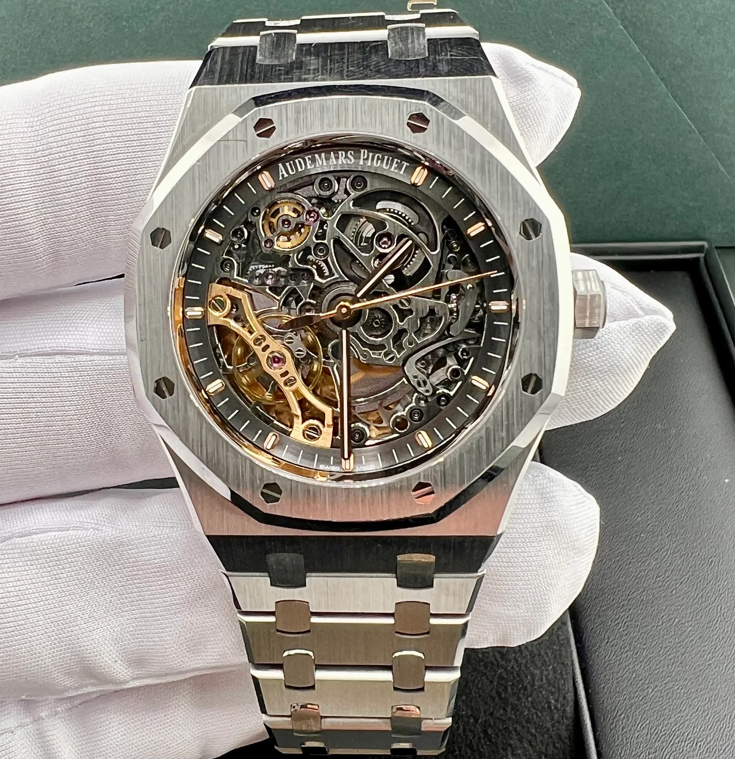 Audemars Piguet Royal Oak Double Balance Wheel Openworked Ita 15407ST 2023