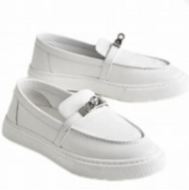 Hermès Hermes Mind Loafer White