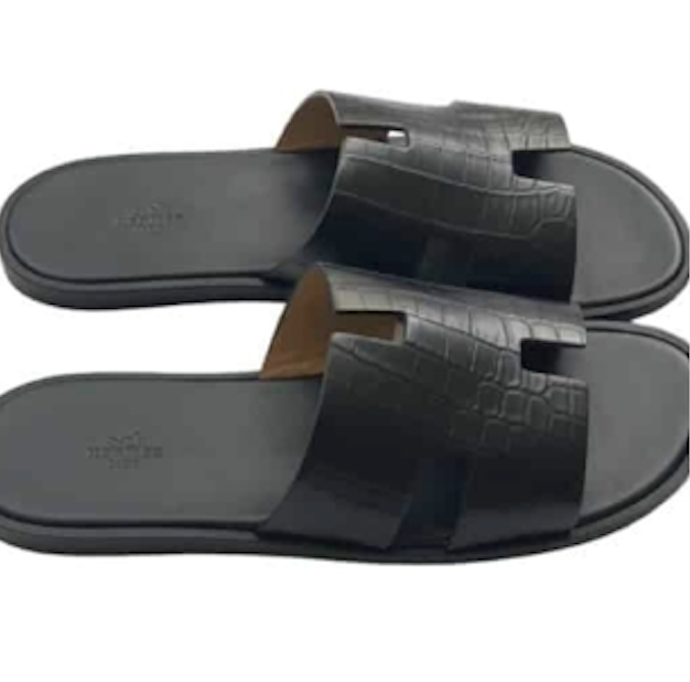 Hermès Hermes Izmir Black Croco