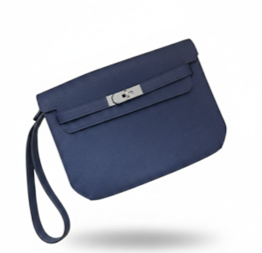 Hermès Hermes Depeche Blue Togo