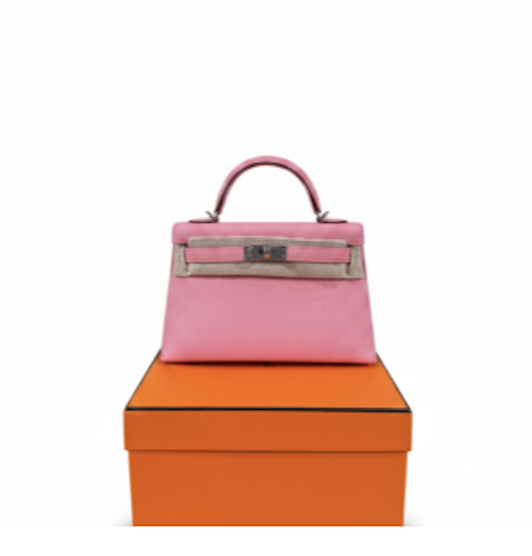 Hermès Mini Kelly rose confetti